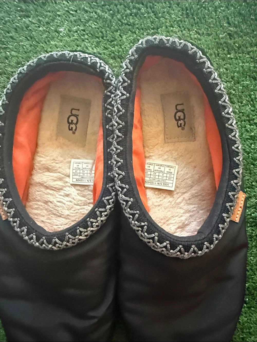 UGG Men's Tasman slippers, featuring a bomber nylon upper
